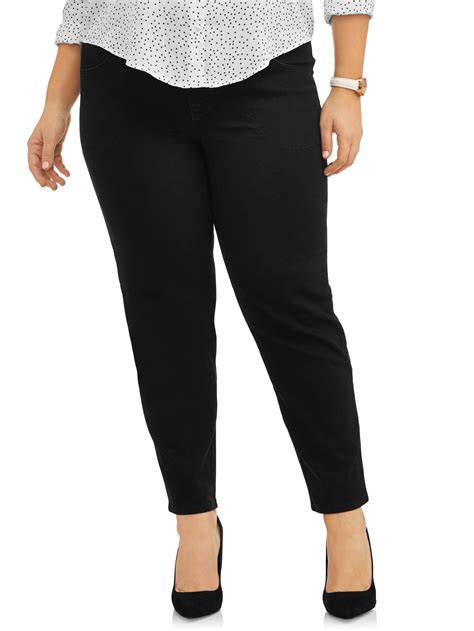 plus size pants at walmart|walmart plus size petite pants.